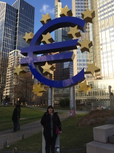 Euro-Skulptur.